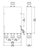 Разветвитель PicoCoupler 1/3 - 698/6000 МГц