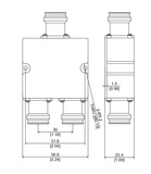 Разветвитель PicoCoupler 1/2 (4.3-10F, 700-6000MHz)