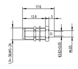 Разъем SMA/f-Bulk-402